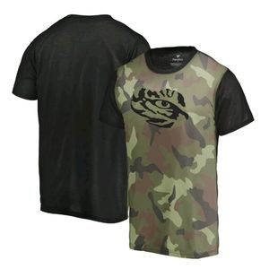LSU Tigers Fanatics Branded Blast T-Shirt Camo NWT
